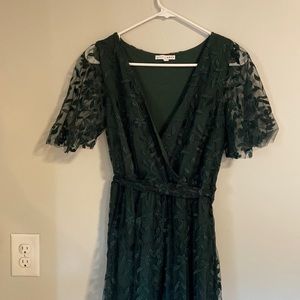 Baltic Born Marseille Embossed Maxi Dress